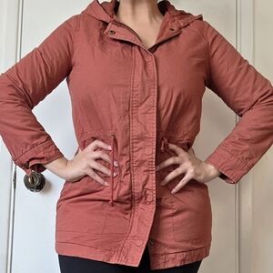 Forever 21 Orange Jacket Sz M